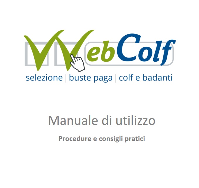Introduzione manuale Webcolf